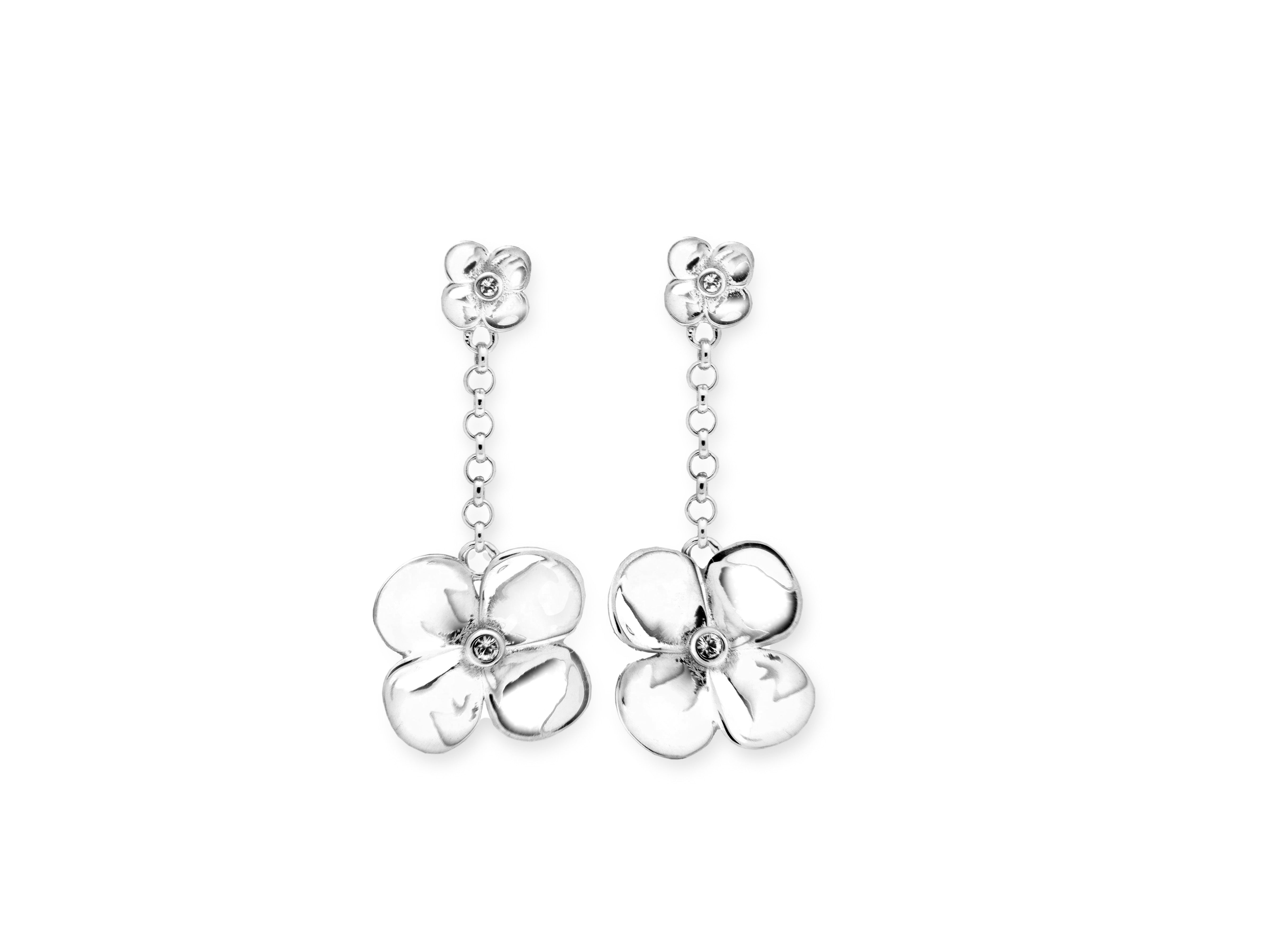 Flower - Sterling Necklace