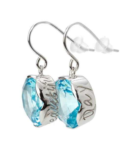Earings Crystal Aqua Marine_1124