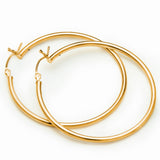 Beautiful Gold Hoop Earrings