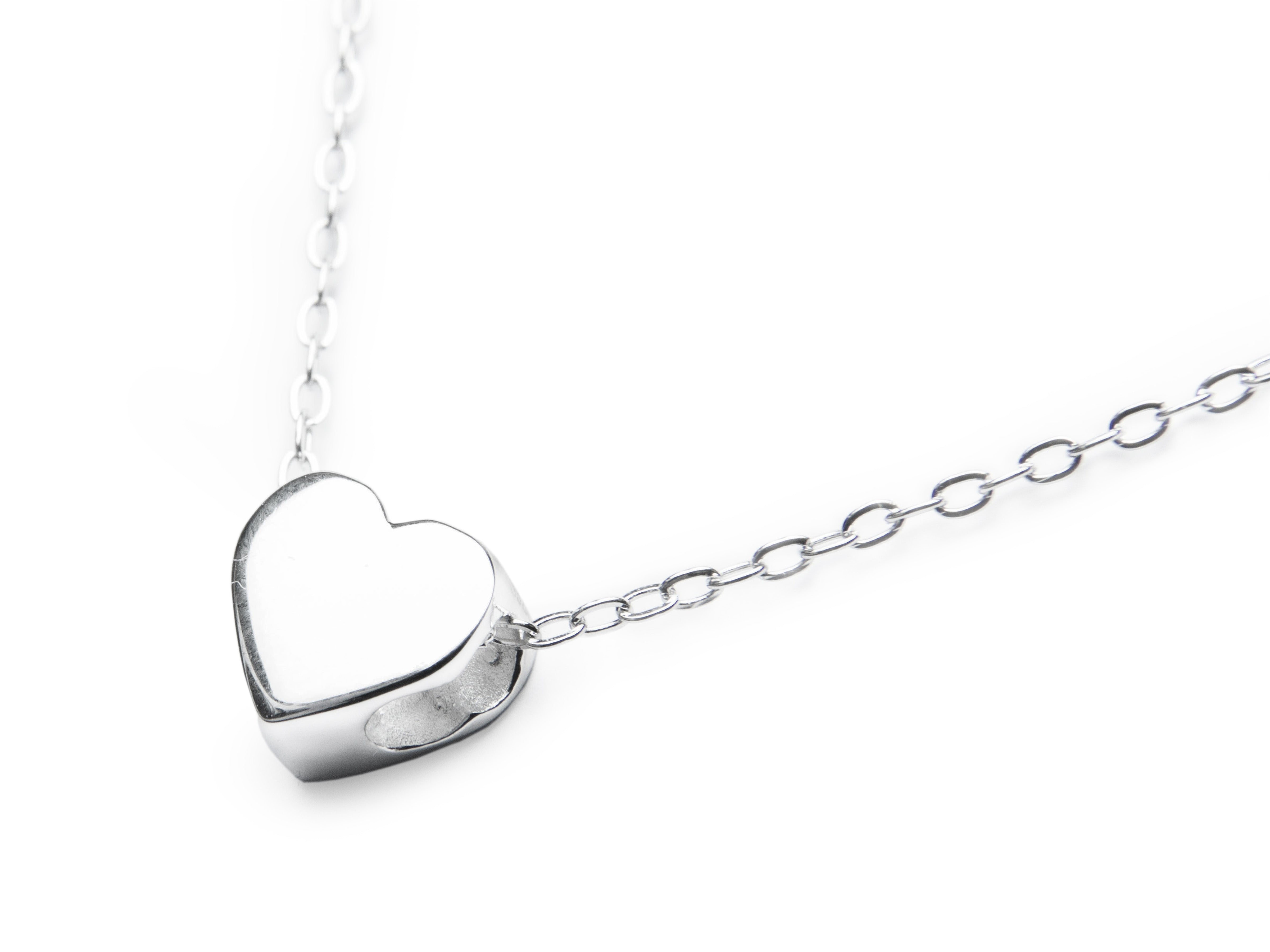 Sliding Heart Necklace