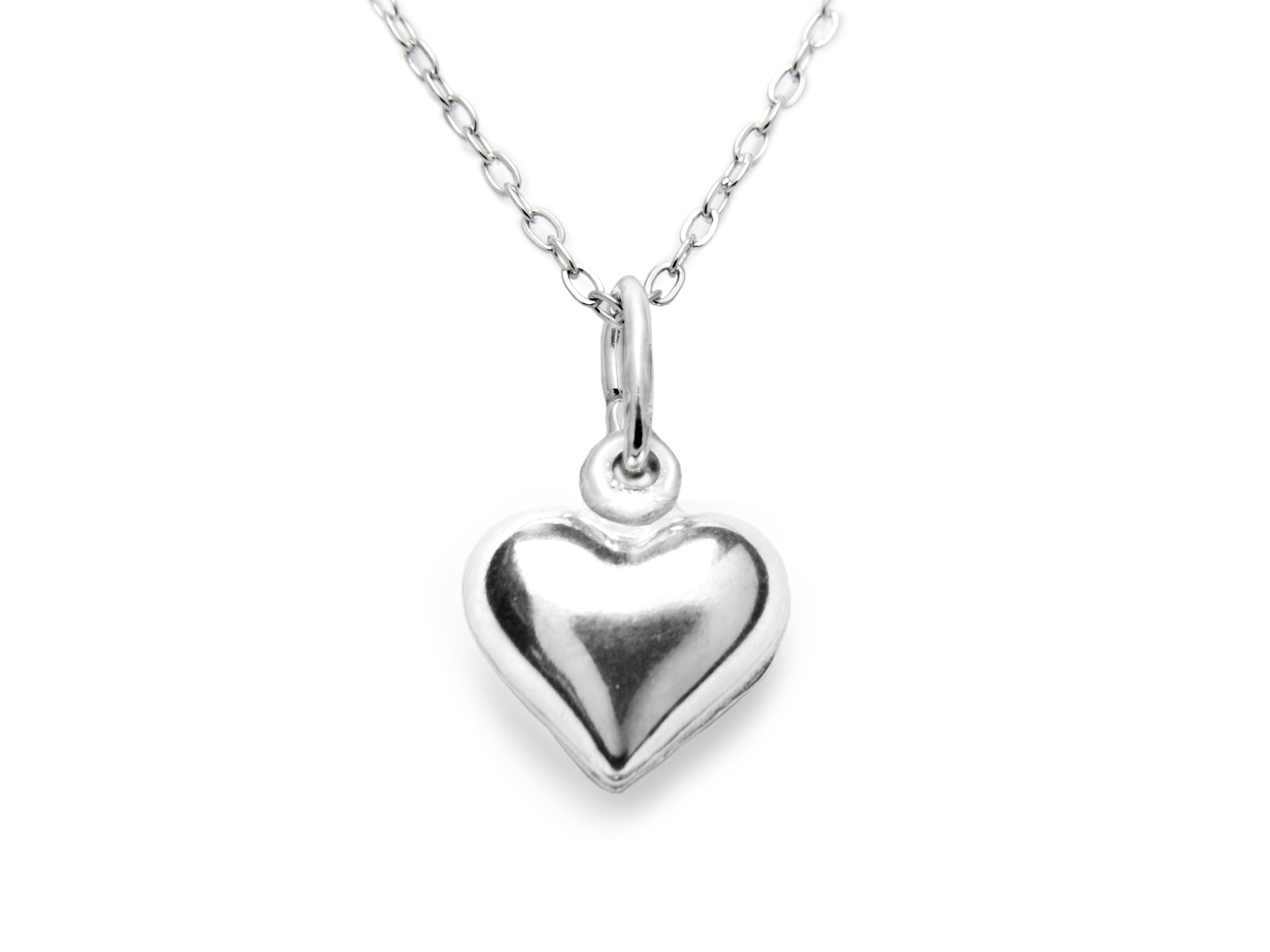 Puffy Heart Necklace