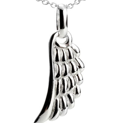 Necklace silver angel wing EB