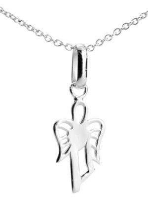 Necklace silver angel EB